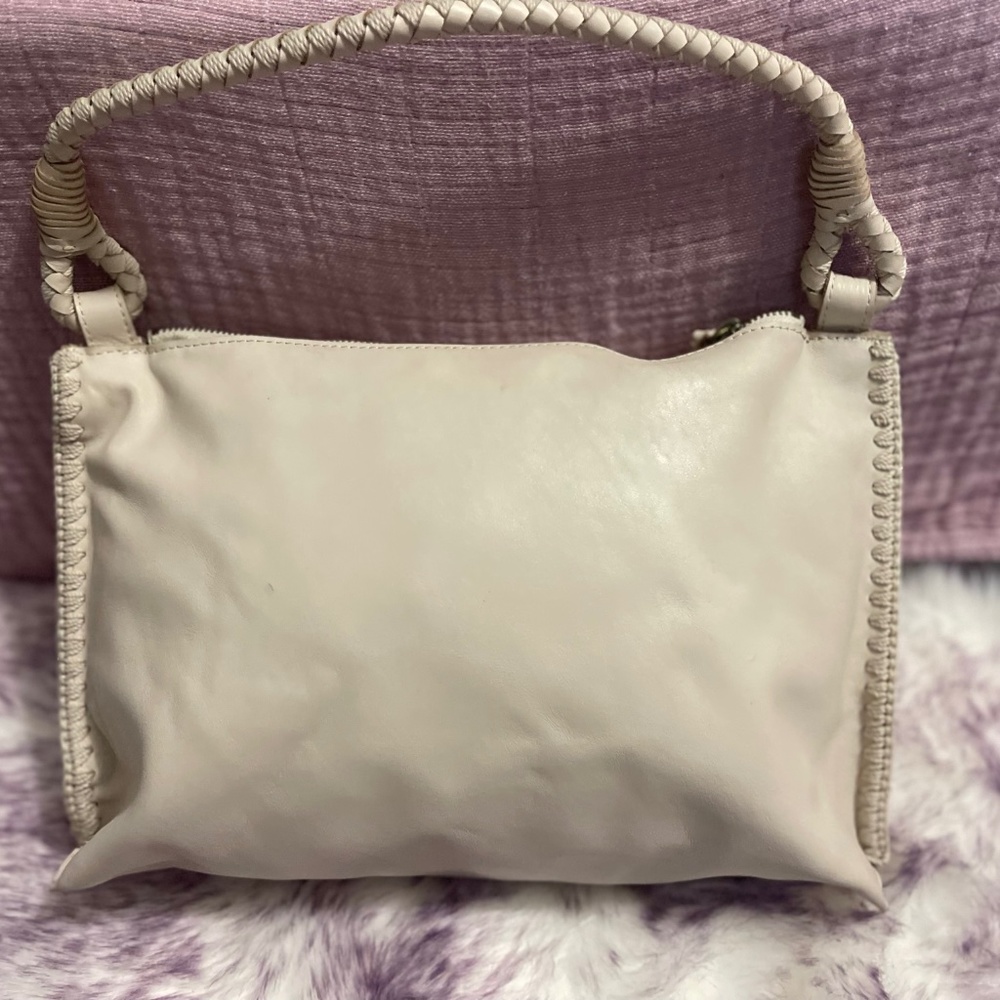 The Sak - Mariposa Off White Leather Shoulder Bag
